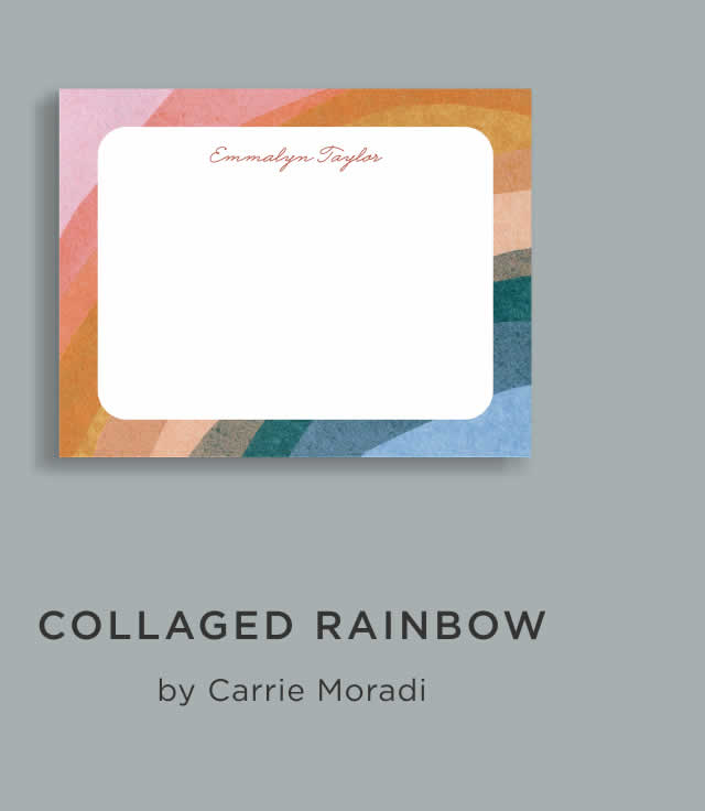 Collaged Rainbow