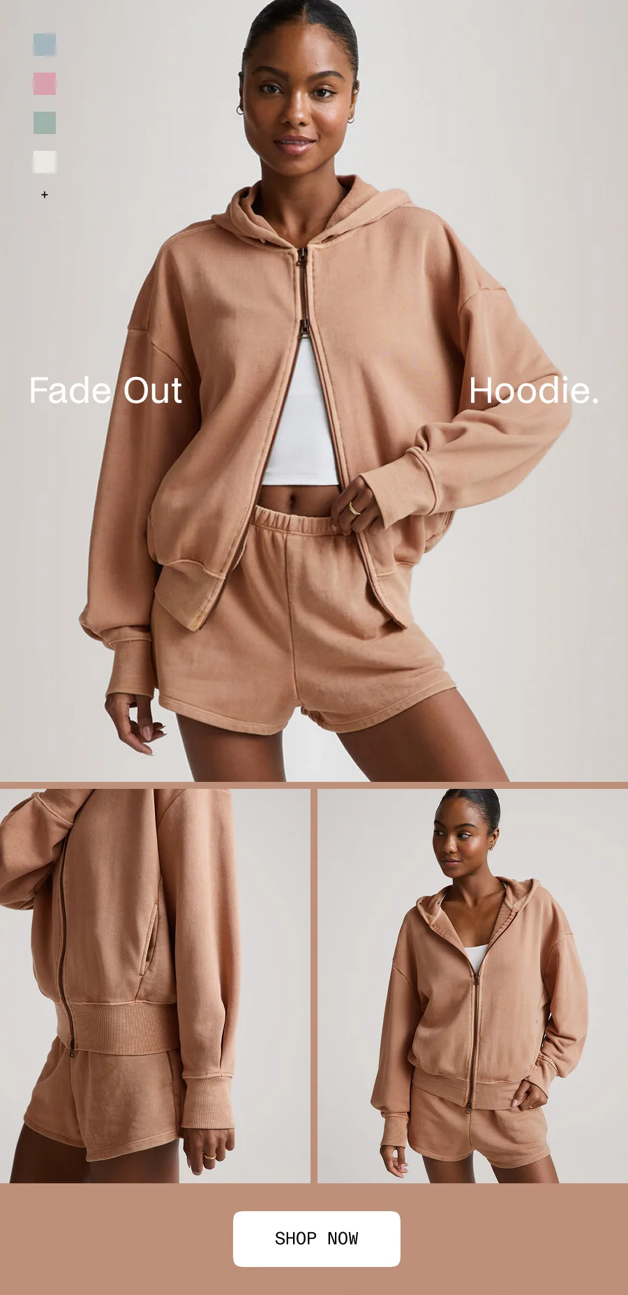 Fade Out Full Zip Hoodie