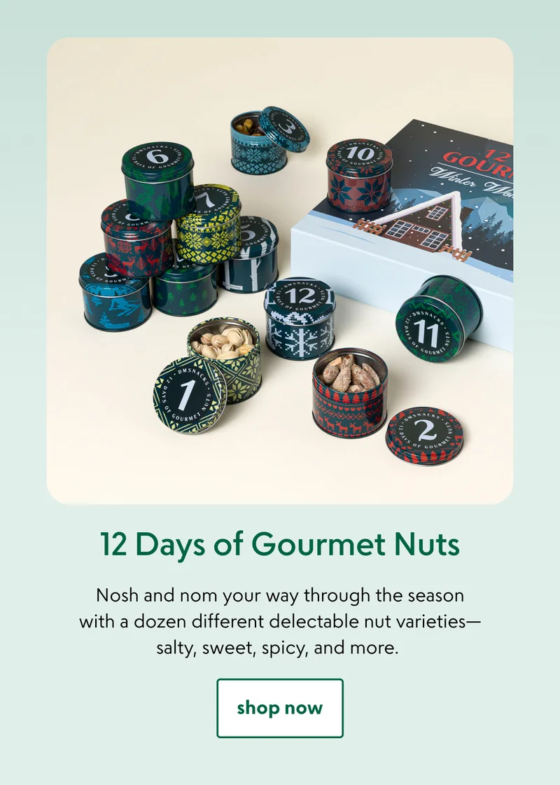 12 Days of Gourmet Nuts