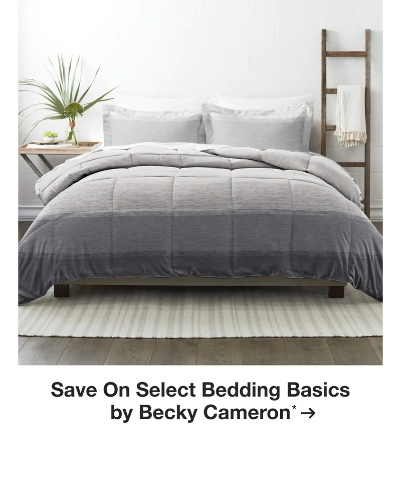 Save On Select Bedding Basics by Becky Cameron