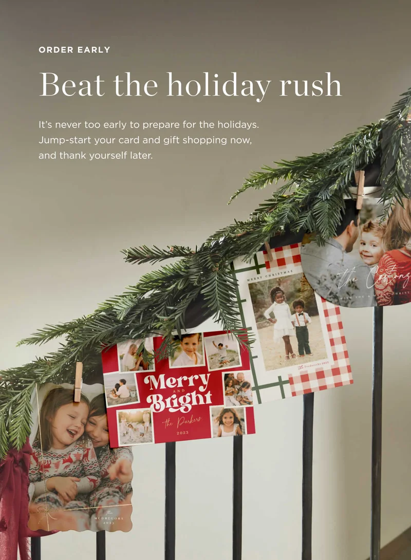 Beat the Holiday Rush