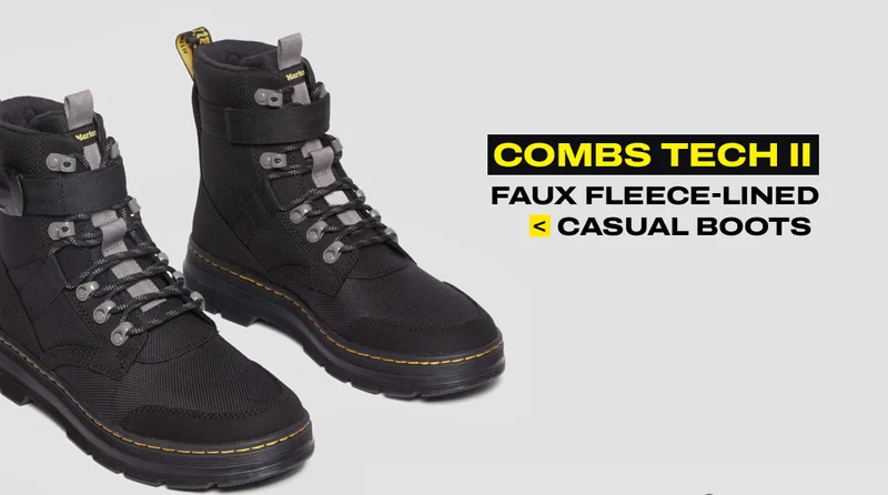 Combs Tech II Faux Fleece-Lined Casual Boots