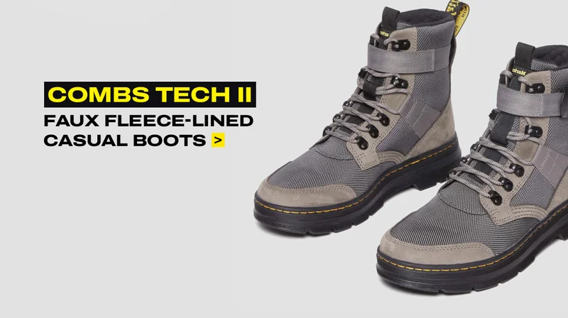 Combs Tech II Faux Fleece-Lined Casual Boots