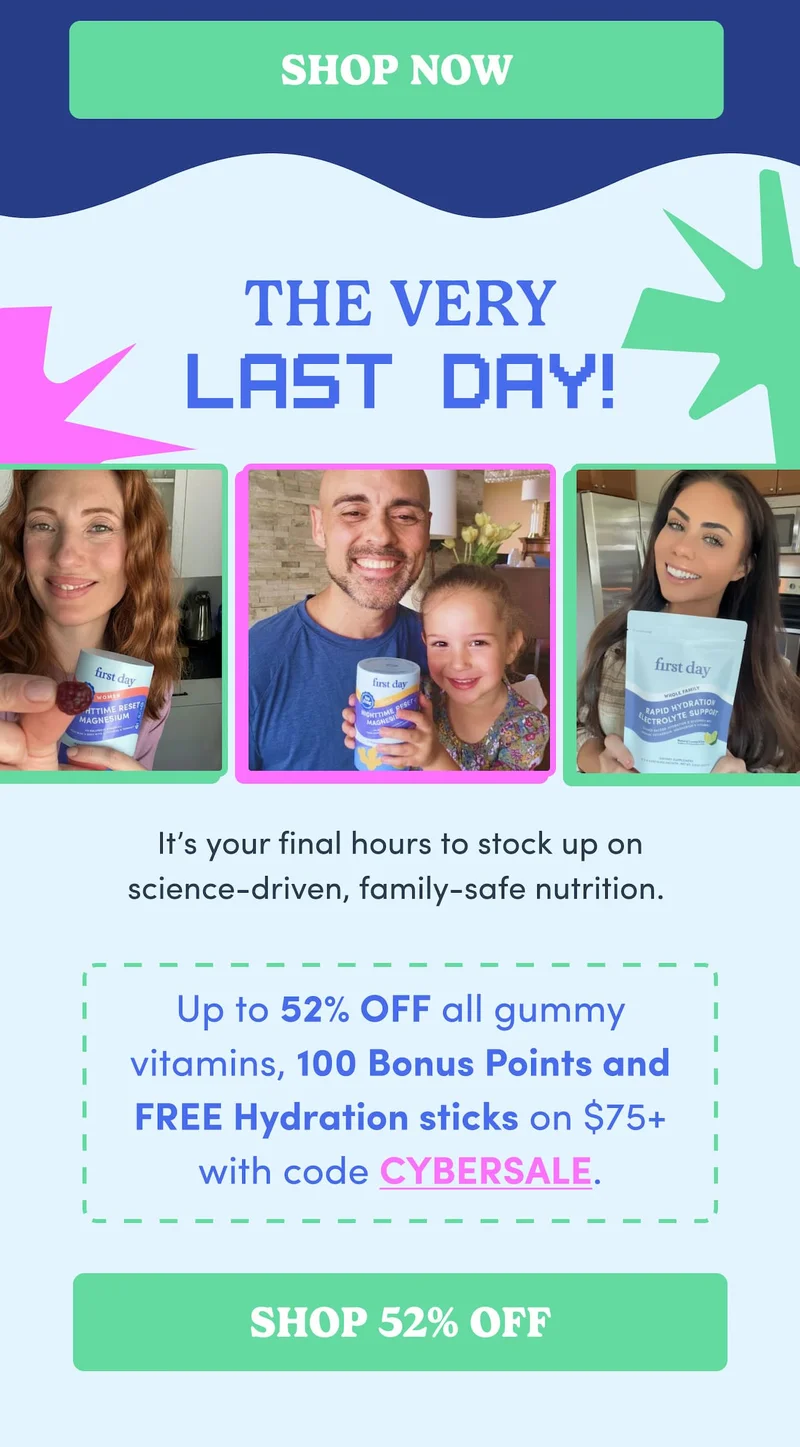 The very last day!