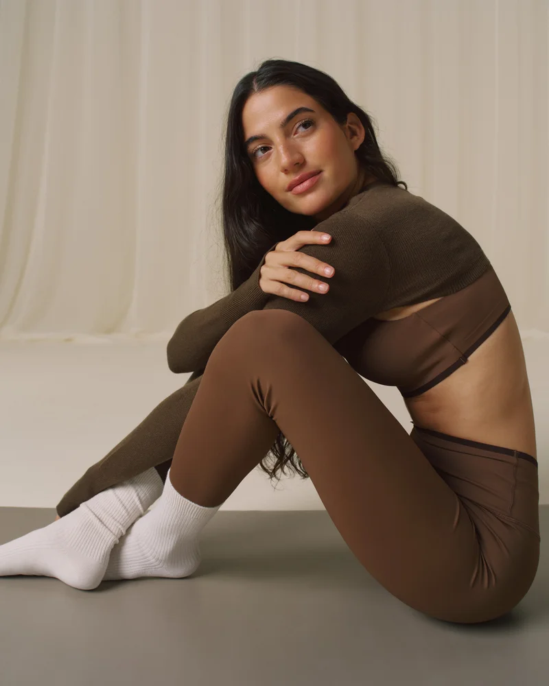 Bonded Contrast Set - Mocha Brown