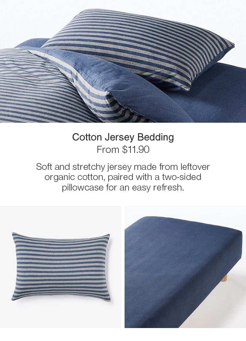 Shop Cotton Jersey Bedding