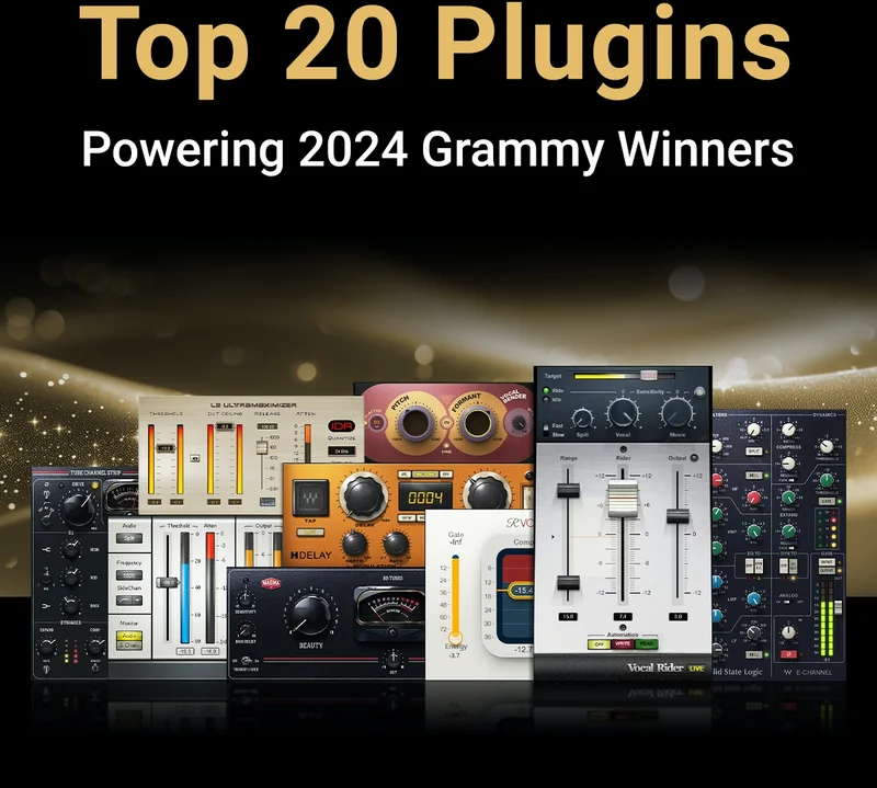Top 20 Plugins - Powering 2024 Grammy Winners