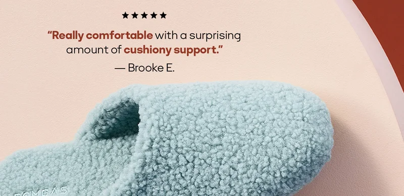 “Really comfortable with a surprising amount of cushiony support.”  — Brooke E.