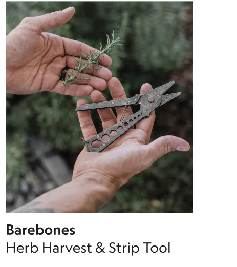 Herb Harvest & Strip Tool