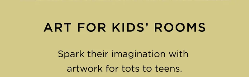 Art for Kids' Rooms