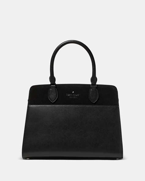 Madison Suede Medium Satchel