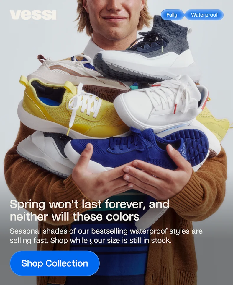 Spring won't last forever, and neither will these colours.