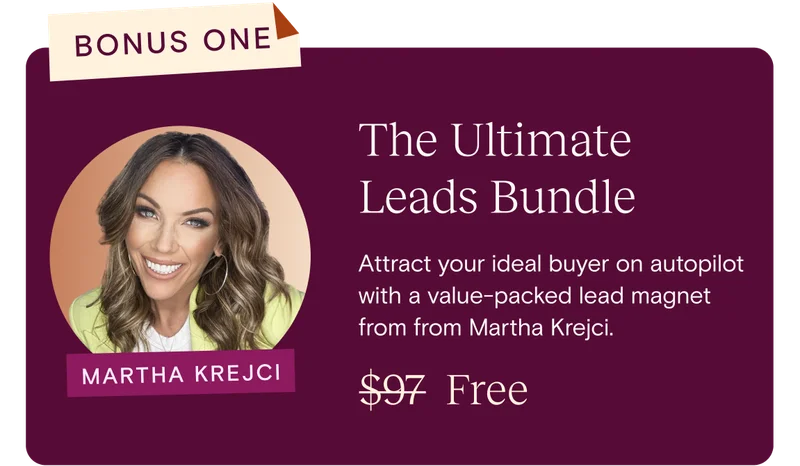 The Ultimate Leads Bundle from Martha Krejci