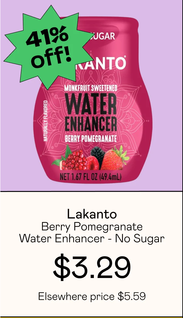Berry Pomegranate Water Enhancer - No Sugar