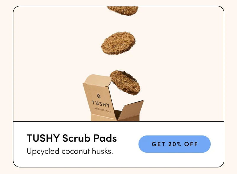 TUSHY SCRUB PADS