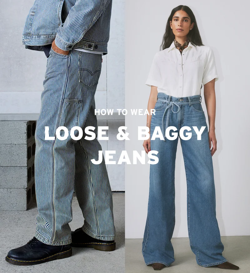 LOOSE & BAGGY JEANS