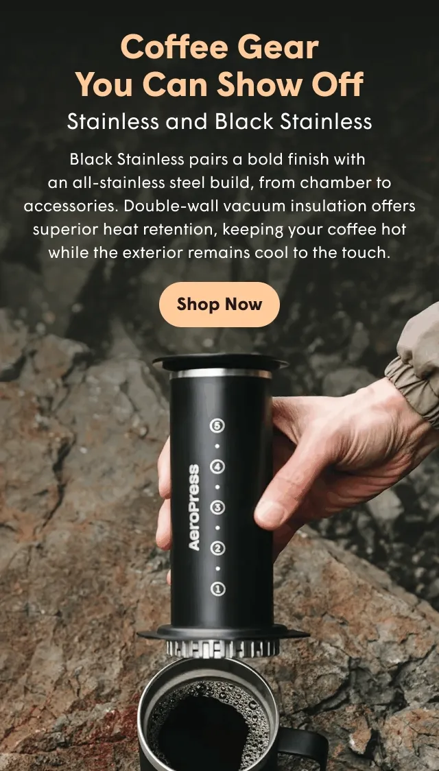 Coffee Gear You Can Show Off