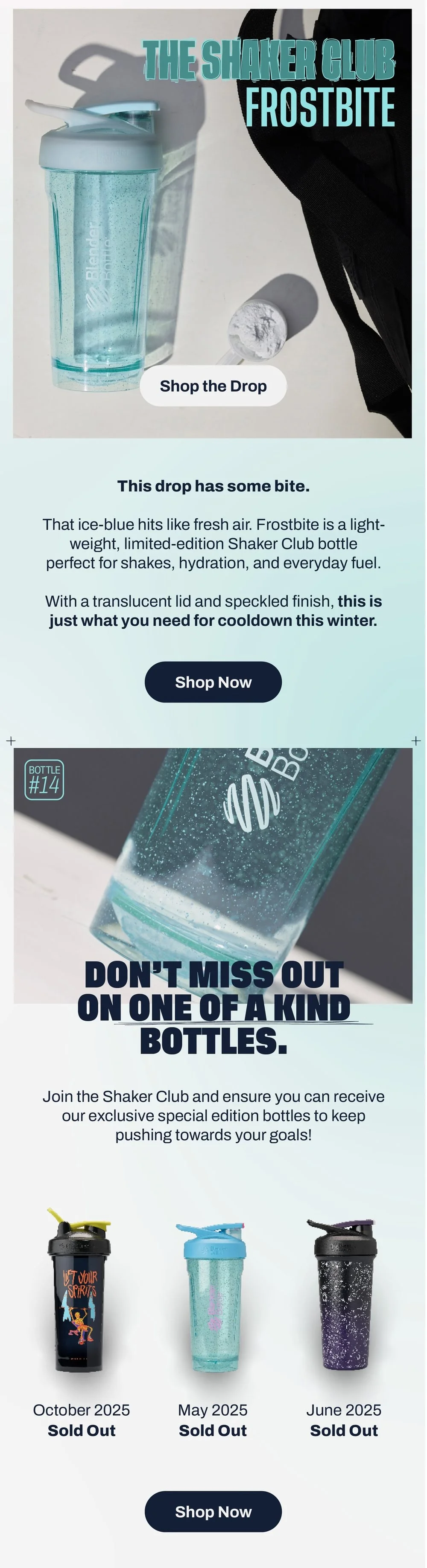 Shop the NEW Frostbite Bottle