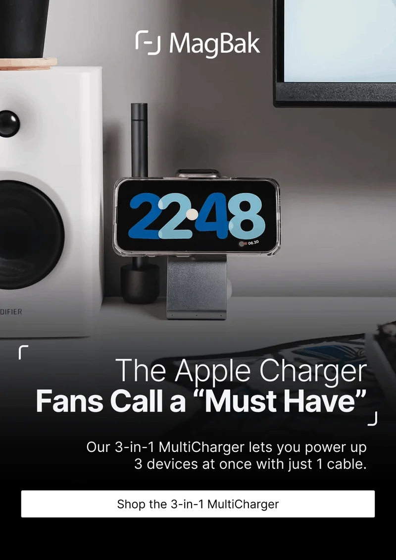 The Apple Charger Fans Call a “Must Have” Our 3-in-1 MultiCharger lets you power up 3 devices at once with just 1 cable.