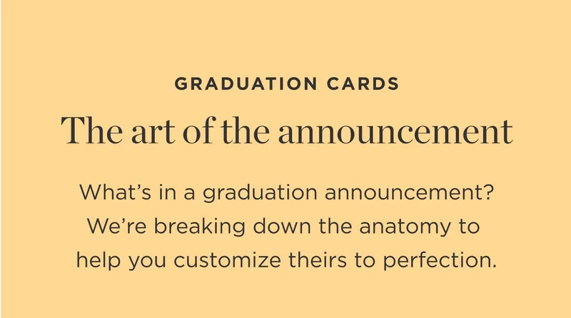 The Art of the Announcement