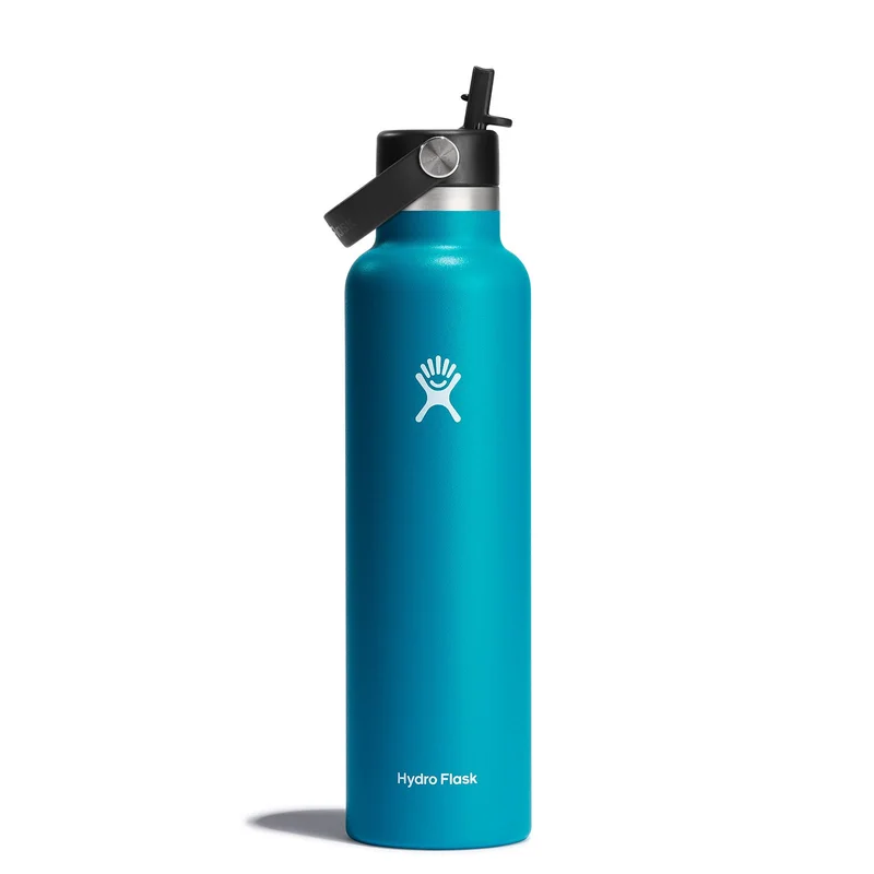 Image of 24 oz Standard Mouth with Flex Straw Cap - Laguna
