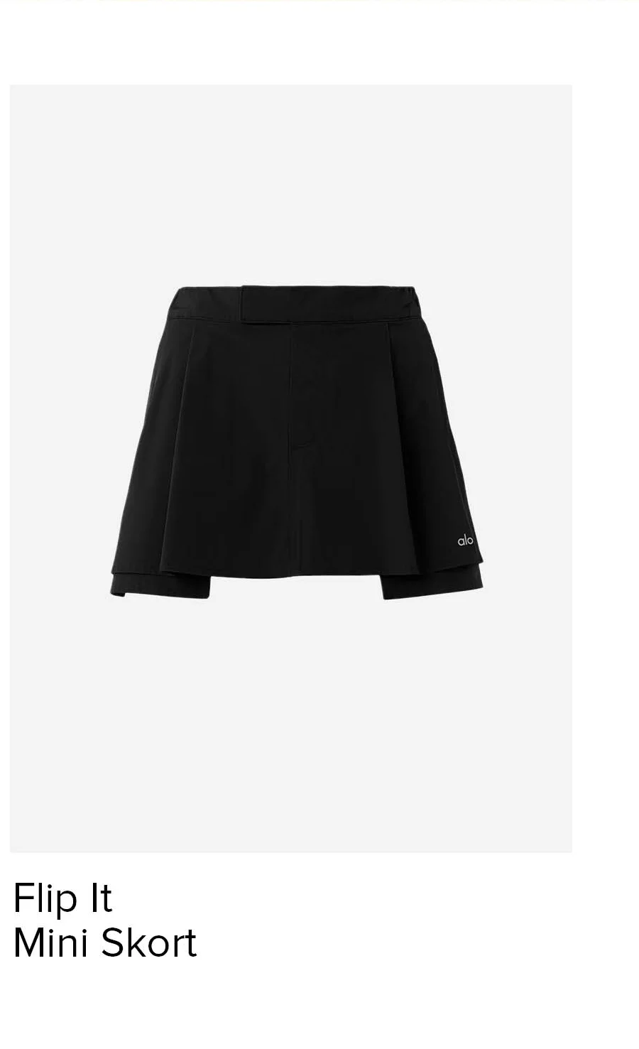 Slip It Mini Skort