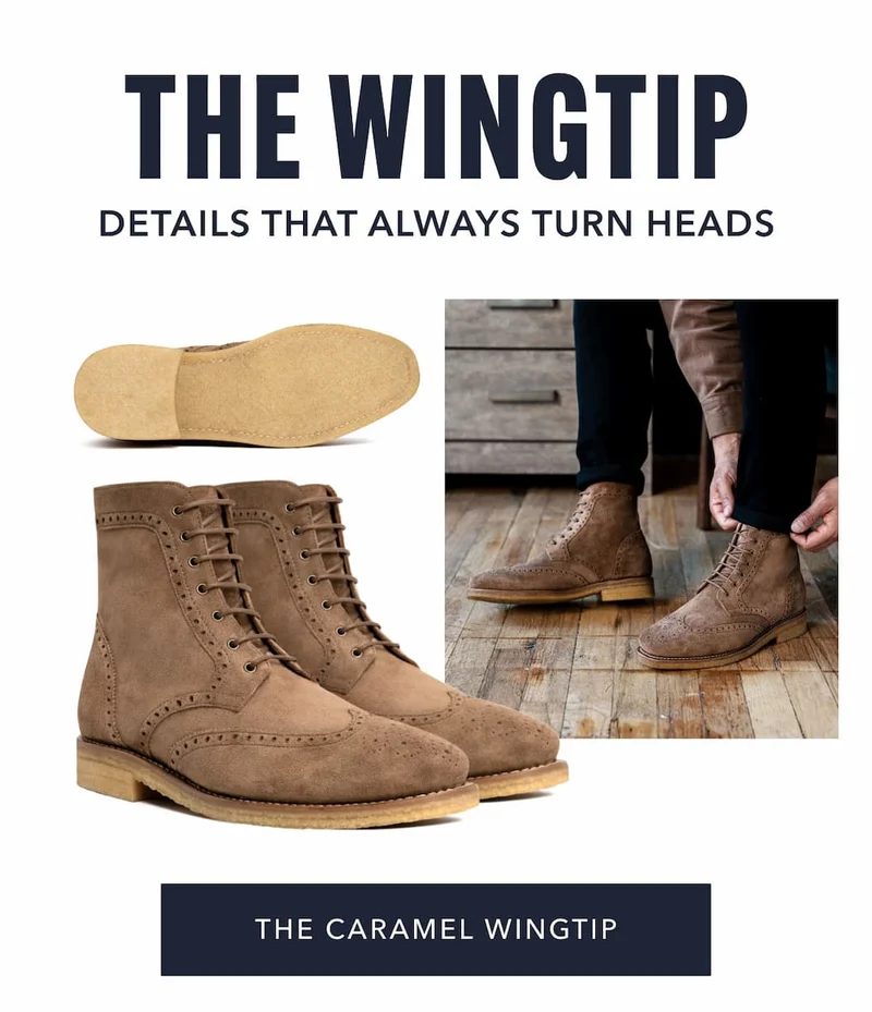 Caramel Wingtip
