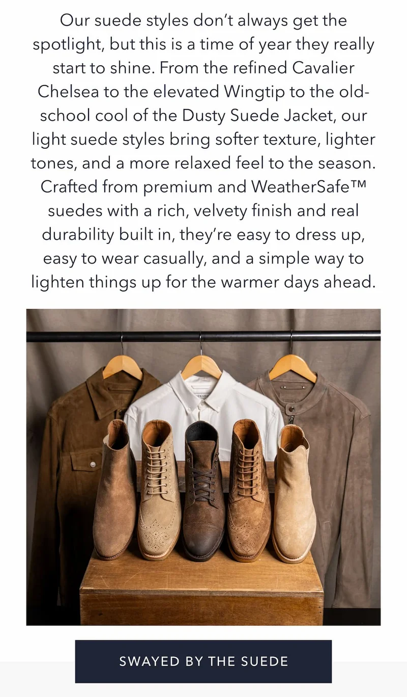 Swayed by the Suedes