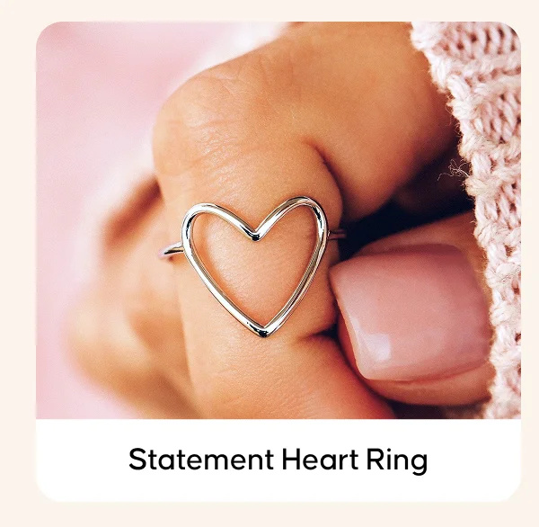 Statement Heart Ring