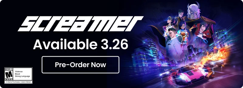 Screamer | Available 3.26 | Pre-Order Now