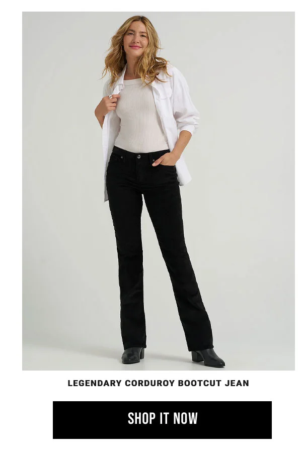 Women's Legendary Corduroy Bootcut Jean  - Shop It Now