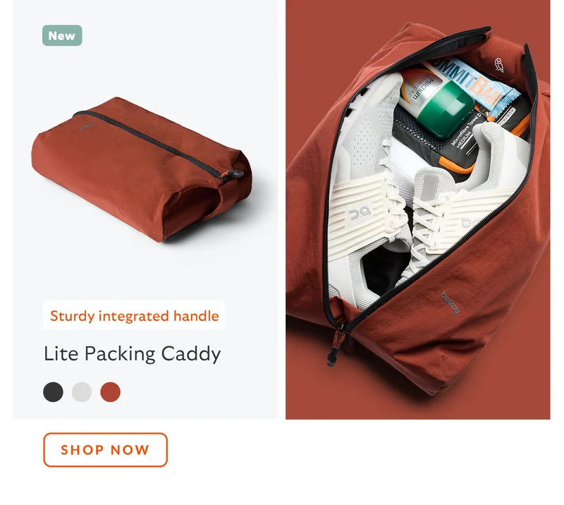 Lite Packing Caddy 8L [Starburst] Sturdy integrated handle