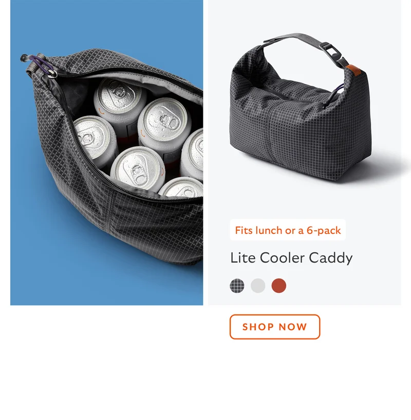 Lite Cooler Caddy 6L [Starburst] Fits lunch or a 6-pack