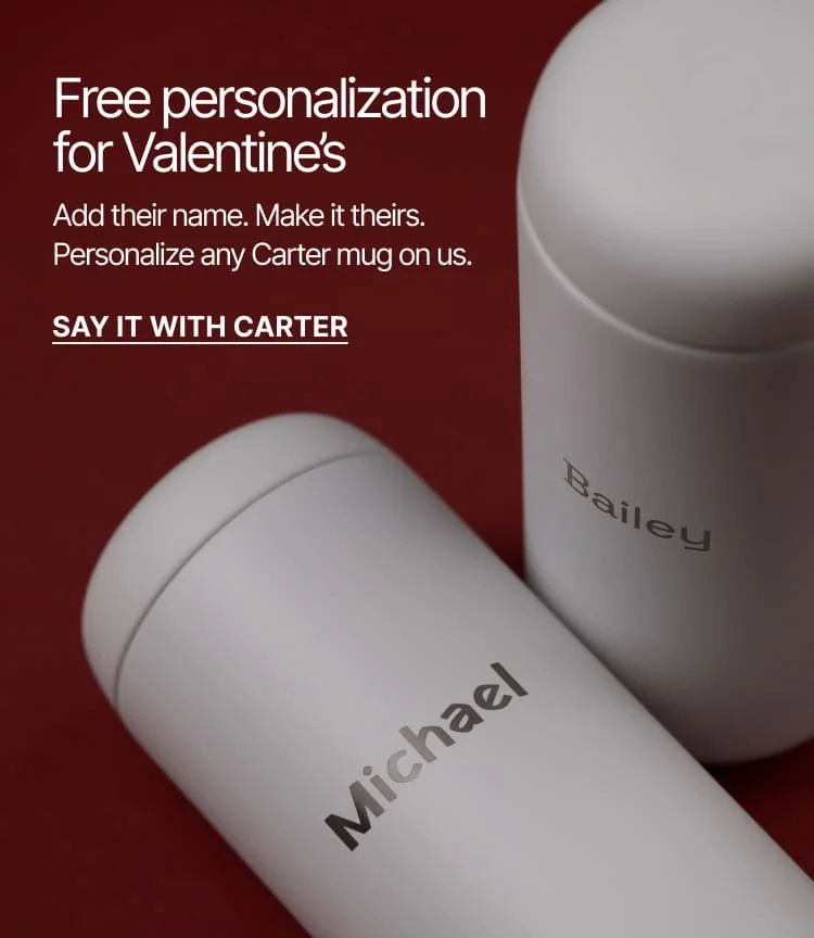 Free personalization for Valentine's