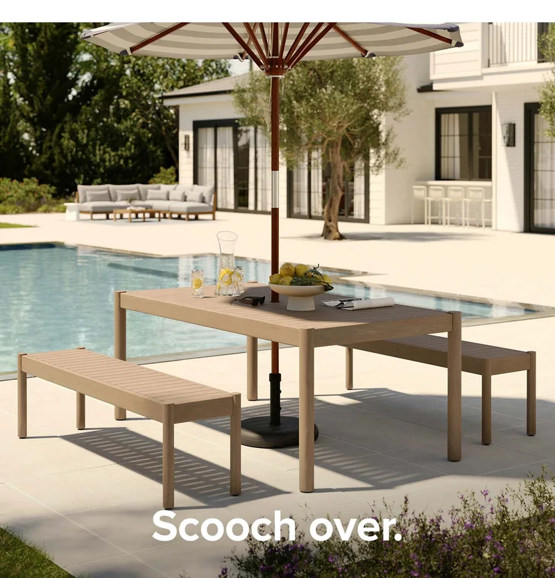 Scooch over.