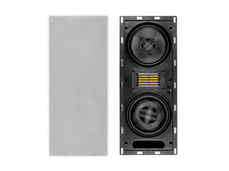 Amber In-Wall Speaker 6.5" 3-way Carbon Fiber Column with Ribbon Tweeter (each)