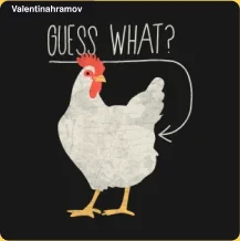 Guess what - Chicken butt T-Shirt