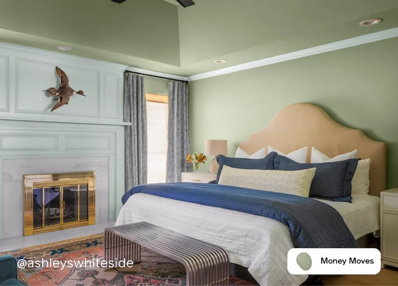 Bedroom featuring Money Moves
