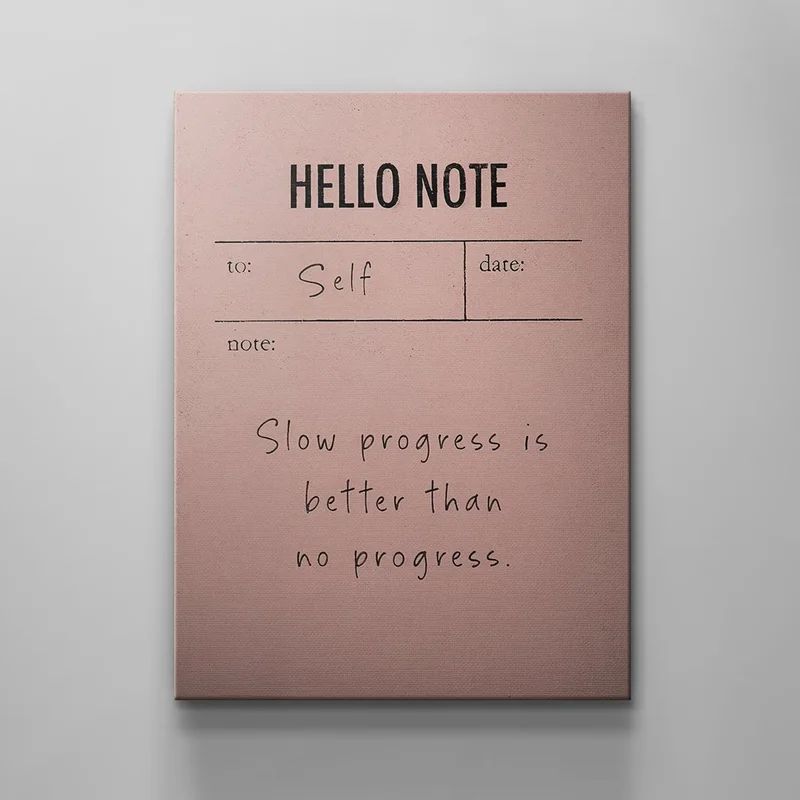 Hello Note Pink
