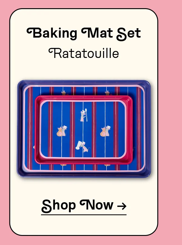 Baking Mat Set | Ratatouille | SHOP NOW