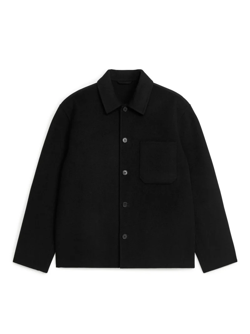 Doublé Overshirt Black