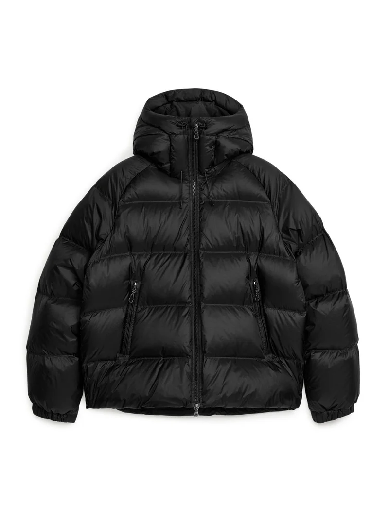 Sporty Down Jacket Black