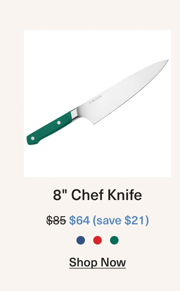129 Left - Gray 10" Serrated Knife: Was $80 Now $60 - Save 25%