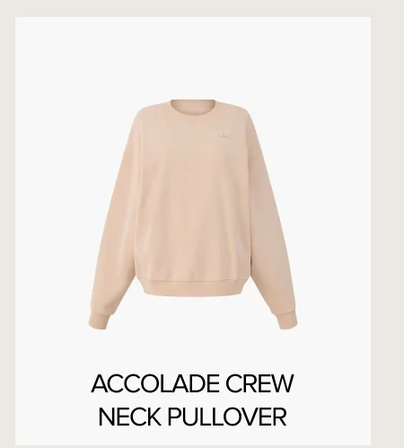 ACCOLADE CREW NECK PULLOVER