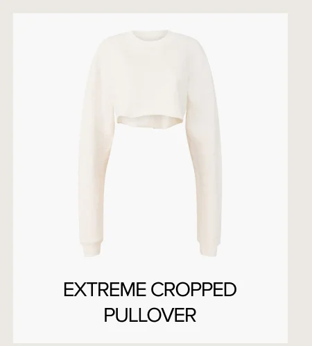 EXTREME CROPPED PULLOVER