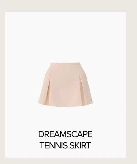 DREAMSCAPE TENNIS SKIRT