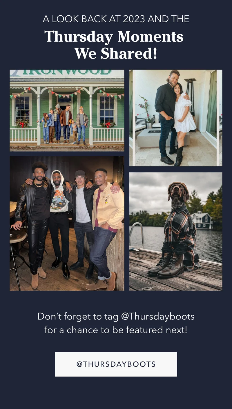 Follow @ThursdayBoots