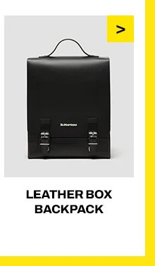 Leather Box Backpack