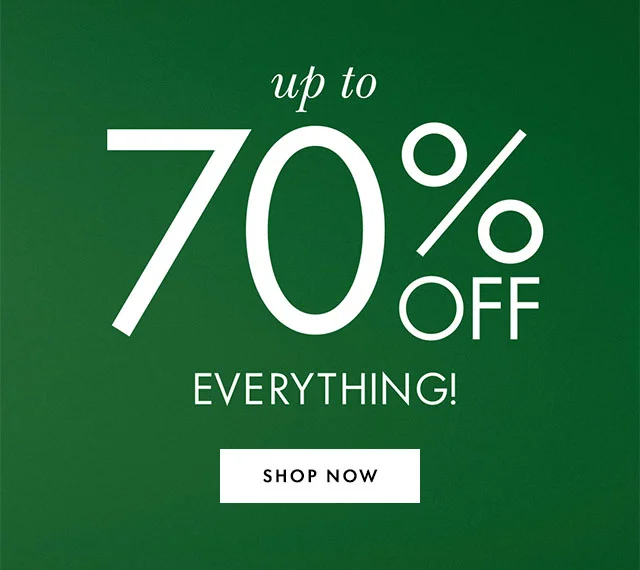 upto 70% off Shop Now