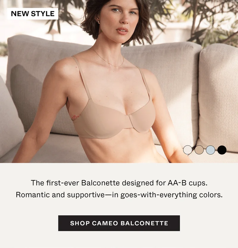 New Style: Cameo Balconette Bra